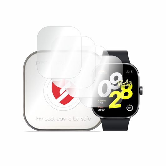 Película de Proteção Smart Protection Premium Classic para Xiaomi Redmi Watch 4, Conjunto de 4 unidades, Plástico
