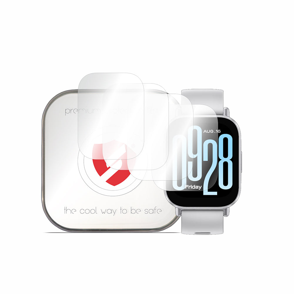 Película de Proteção Smart Protection Premium Classic para Xiaomi Redmi Watch 5 Active, Conjunto de 4 unidades, Plástico