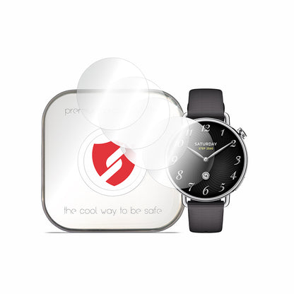 Película Protetora Smart Protection Premium Classic para Xiaomi Watch S4, Conjunto de 4 peças, Plástico