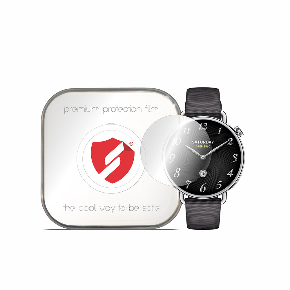 Película Protetora Smart Protection Premium Classic para Xiaomi Watch S4, Conjunto de 4 peças, Plástico