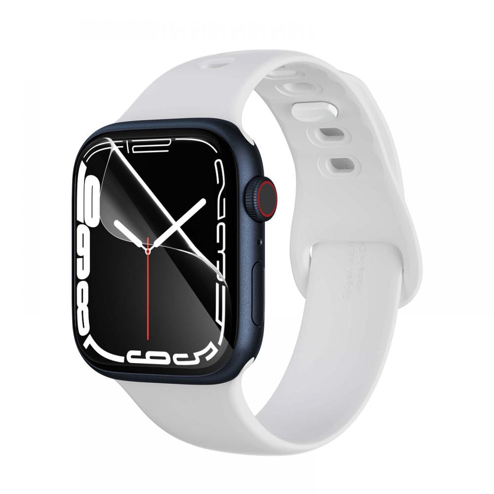 Película Protetora Spigen Neo Flex para Apple Watch 45mm / 44mm / 42mm Series, Conjunto de 3 peças, Plástico AFL04049