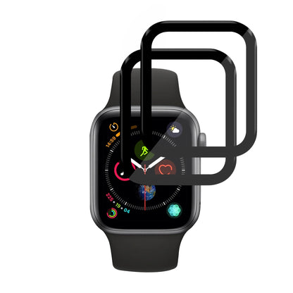 Película Protetora Techsuit Nano Flex para Apple Watch 40mm Series, Conjunto de 2 peças, Plástico, Preta