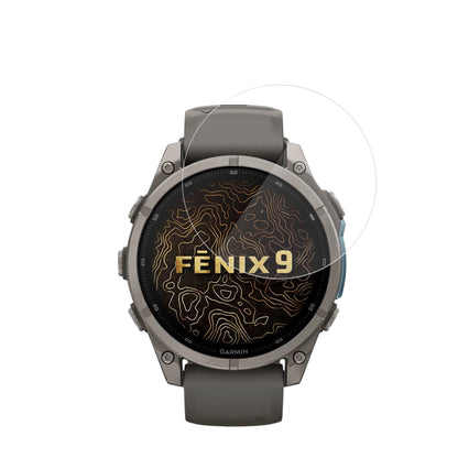Película de Proteção Techsuit Nano Flex para Garmin Fenix 9 Pro 43mm / Fenix 9 43mm, Conjunto de 2 peças, Plástico, Preto