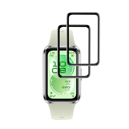 Película Protetora Techsuit Nano Flex para Huawei Band 11, Conjunto de 2 peças, Plástico, Preta