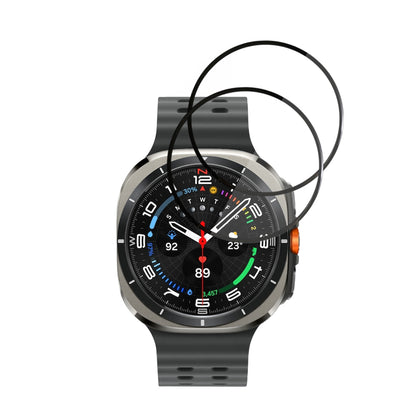 Película Protetora Techsuit Nano Flex para Samsung Galaxy Watch Ultra, Conjunto de 2 peças, Plástico, Preta