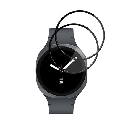 Película Protetora Techsuit Nano Flex para Samsung Galaxy Watch8 40mm, Conjunto de 2 peças, Plástico, Preta