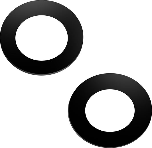 Vidro da câmara traseira Apple iPhone 14, com moldura, preto