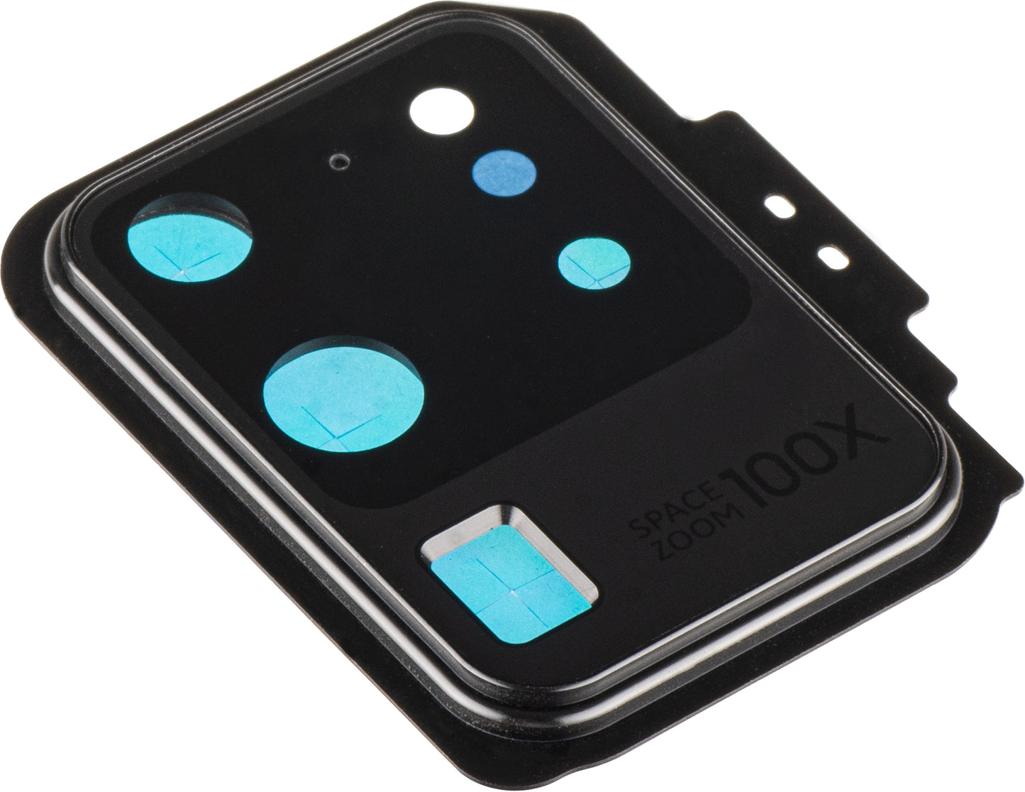 Vidro da Câmara Traseira Samsung Galaxy S20 Ultra 5G G988 / S20 Ultra G988, com Moldura, Preto