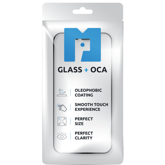 Vidro de Tela + OCA MP compatível com Apple iPhone 11 Pro, Preto