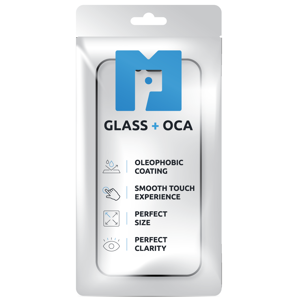 Vidro Ecrã + OCA MP compatível com Samsung Galaxy S25 Edge S937, Preto