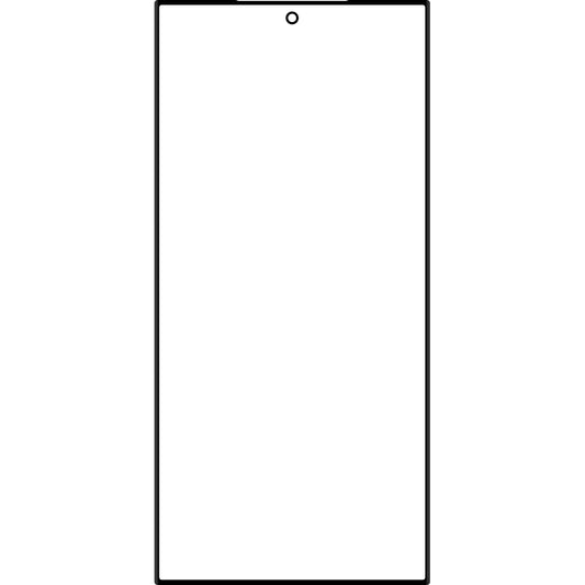 Vidro Ecrã + OCA Forward Shield para Samsung Galaxy S24 Ultra S928, Preto