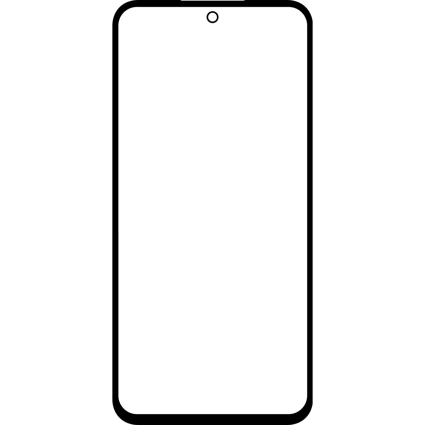 Vidro Ecrã + OCA Forward Shield para Samsung Galaxy S23 FE S711, Preto
