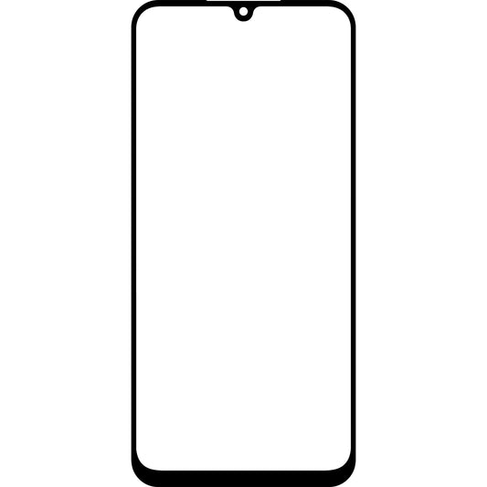 Vidro Ecrã + OCA Forward Shield para Samsung Galaxy A25 A256, Preto