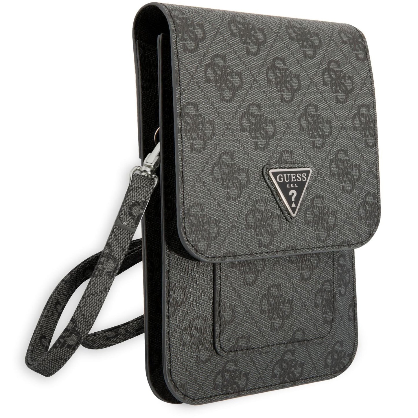 Bolsa Universal para Telefone, Guess, 4G Triangle Logo, Preta