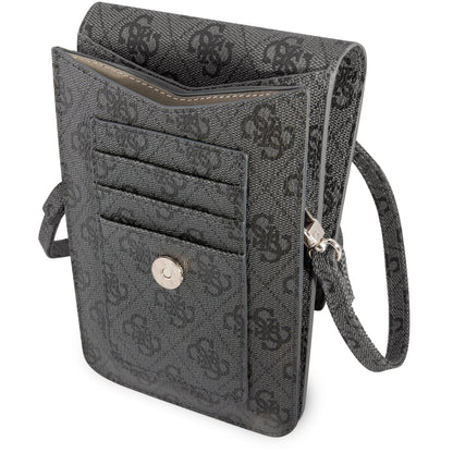 Bolsa Universal para Telefone, Guess, 4G Triangle Logo, Preta
