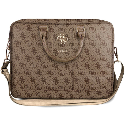 Mala Guess 4G Metal Logo para Laptop 15inch - 16inch, Castanho