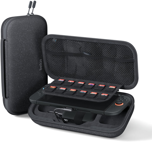 Bolsa de Proteção Belkin Charging para Consola Nintendo Switch 2 / Switch / Switch OLED, Cinzento ENA001hqCH-V2