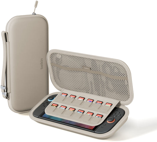Bolsa de Proteção Belkin Travel para Consola Nintendo Switch 2, Bege ENA002hqSA