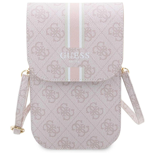 Bolsa Universal para Telefone, Guess, 4G Stripes, Rosa