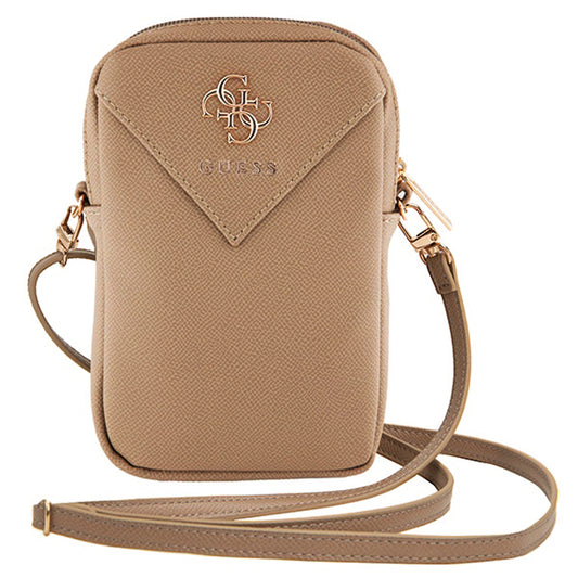 Bolsa Universal para Telefone, Guess, Triangle 4G, Dourada