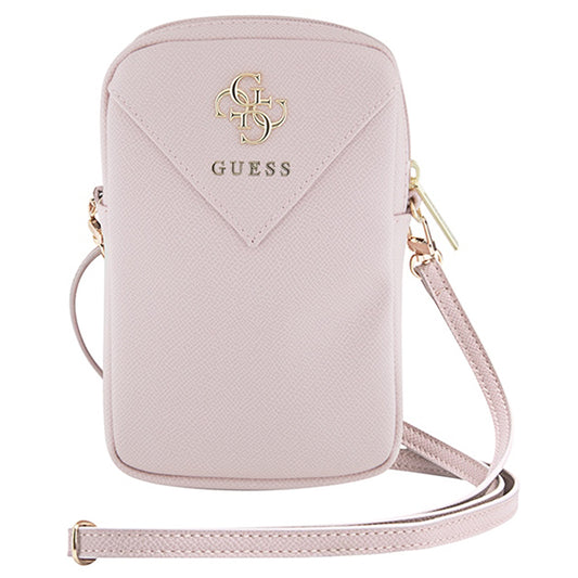 Bolsa Universal para Telemóvel, Guess, Triangle 4G, Rosa