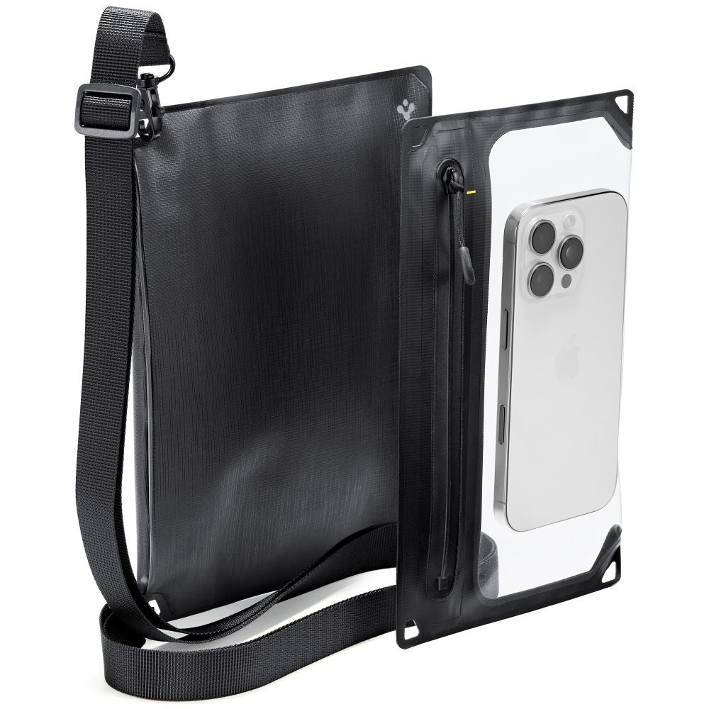 Mala e Capa Impermeável Universal Spigen Crossbag, Preta AMP09746