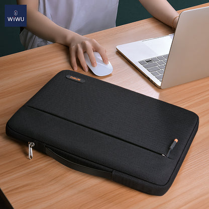 Bolsa para portátil WiWu Pilot Sleeve Laptop 15.4inch, Preto 