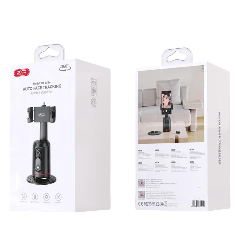 Suporte XO Design SS16 Rastreamento Facial 360, Universal, Preto