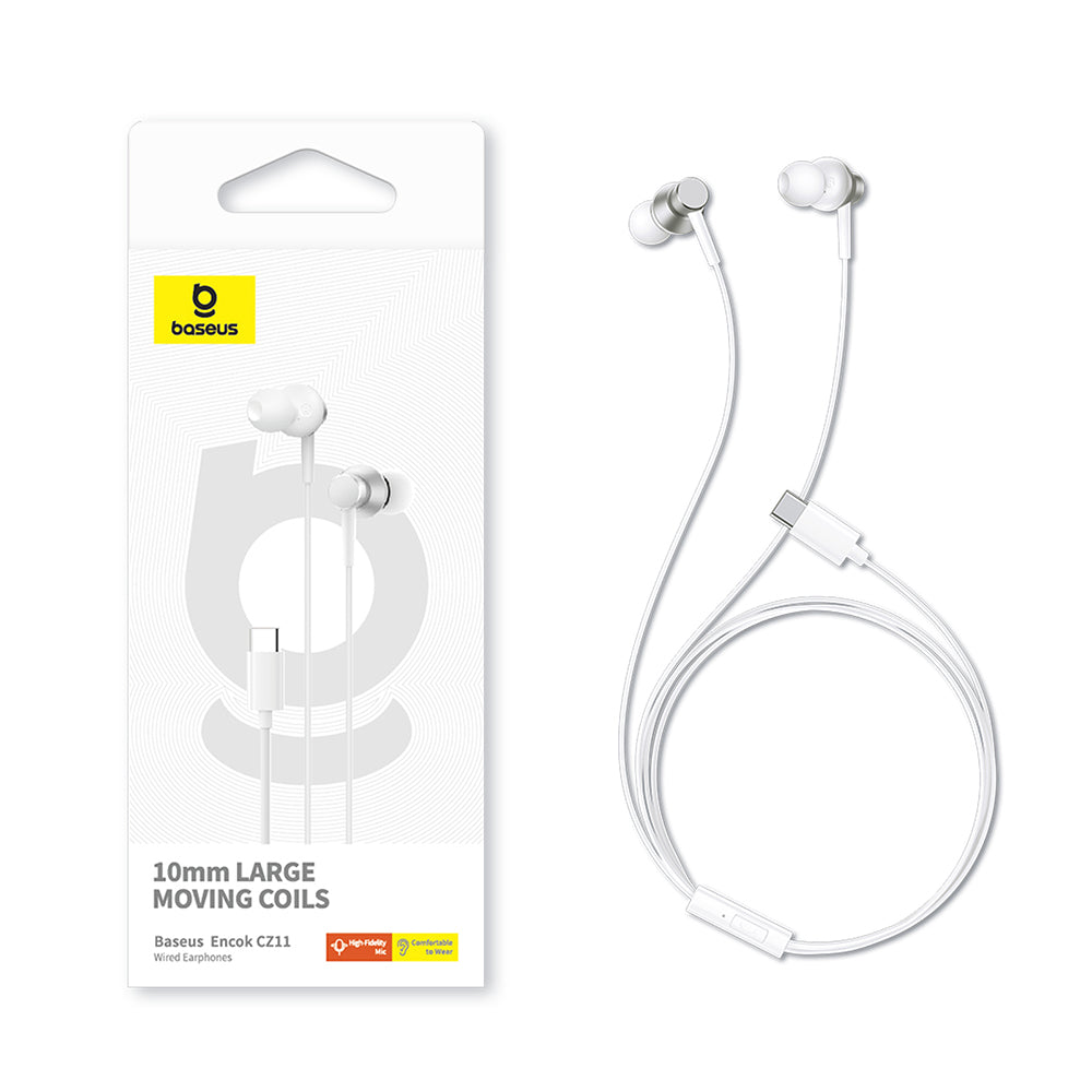 Handsfree 3.5mm Baseus Encok CZ11, Branco A0016434300213-Z1 