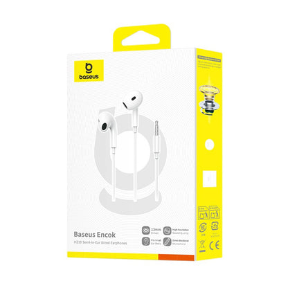 Handsfree 3.5mm Baseus Encok HZ19, Branco A00182301213-00
