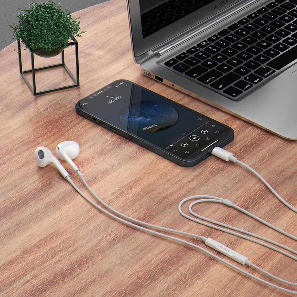 Handsfree 3.5mm Dudao X14Pro, Branco