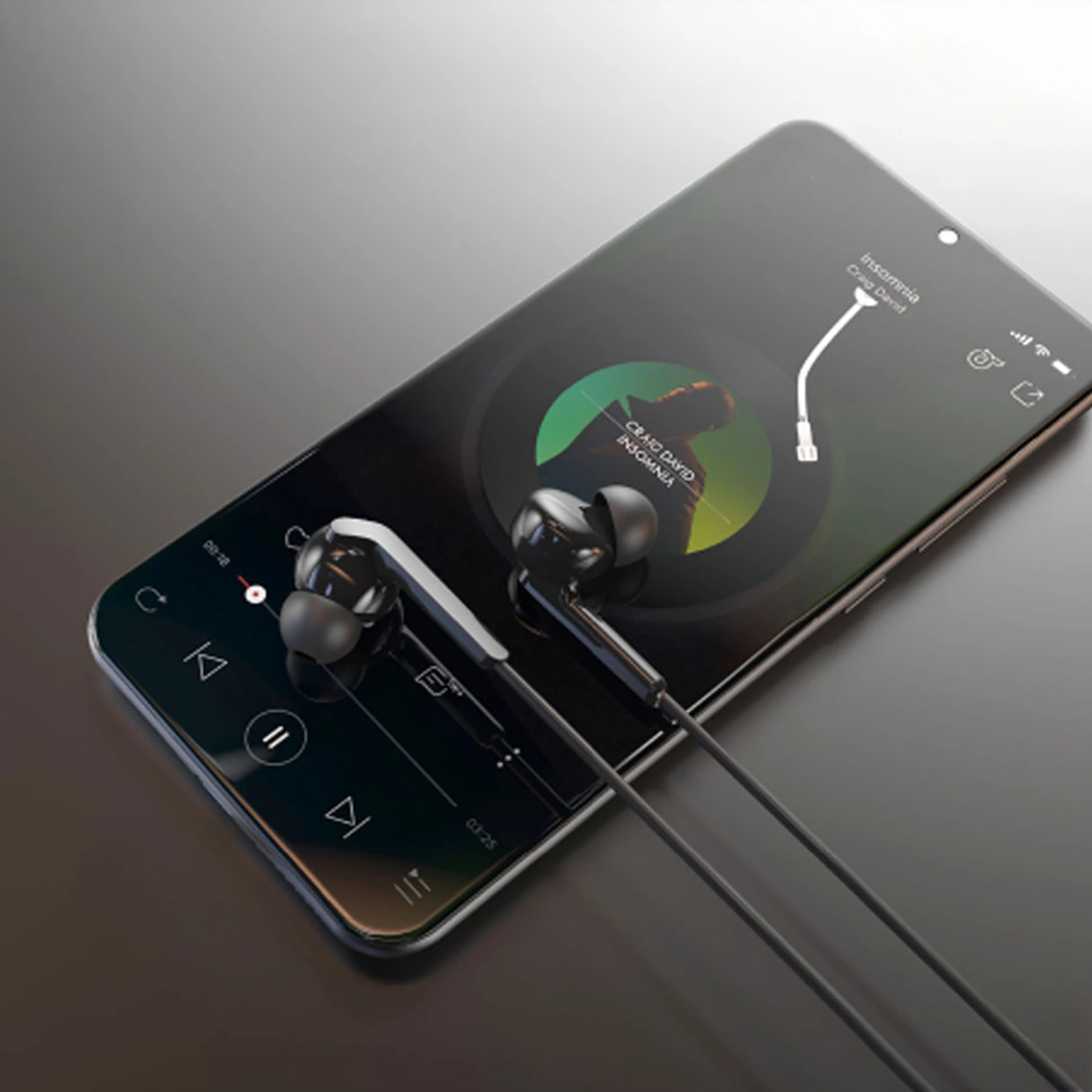 Handsfree 3.5mm Dudao X3+, Black