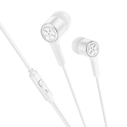 Mãos livres 3,5 mm HOCO M104, Branco 