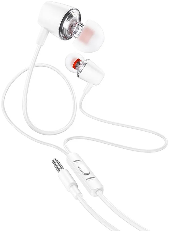Handsfree 3.5mm HOCO M107, Branco