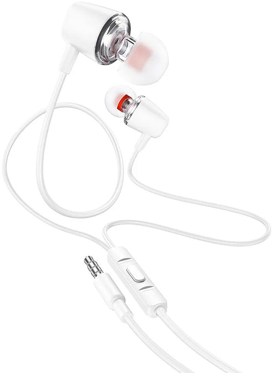 Handsfree 3.5mm HOCO M107, Branco