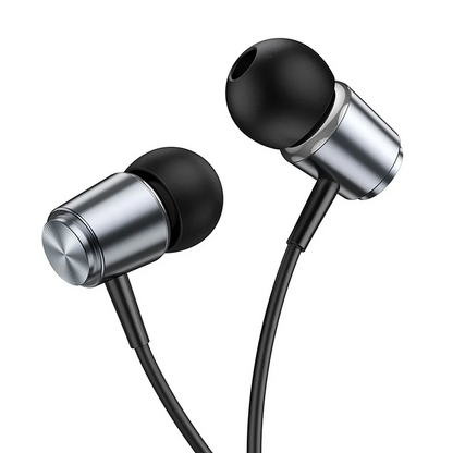 Handsfree 3.5mm HOCO M108, Cinzento
