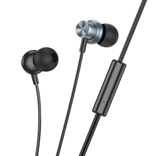 Handsfree 3.5mm HOCO M110, Cinzento