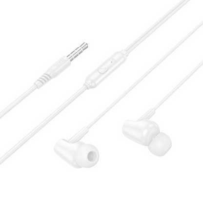 Handsfree 3.5mm HOCO M112, Branco
