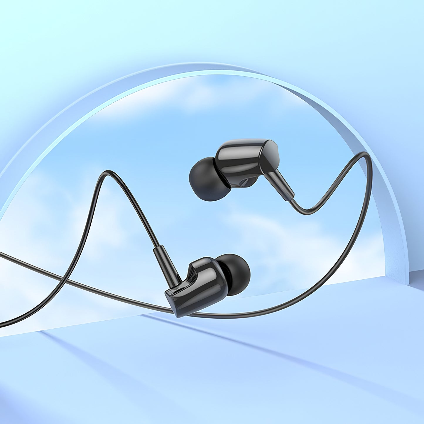 Handsfree 3.5mm HOCO M112, Preto