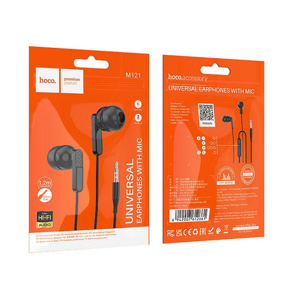 Handsfree 3.5mm HOCO M121, Preto