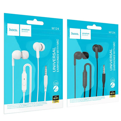 Handsfree 3.5mm HOCO M124, Black