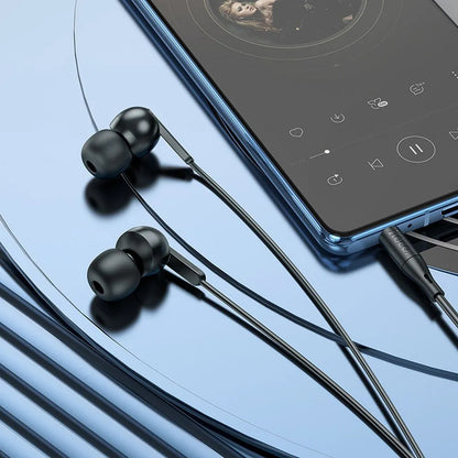 Handsfree 3.5mm HOCO M124, Black