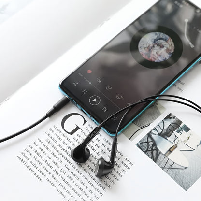 Handsfree 3.5mm HOCO M73, Preto
