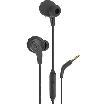 Mãos-livres de 3,5 mm JBL Endurance Run 2, preto ENDURRUN2BLK 