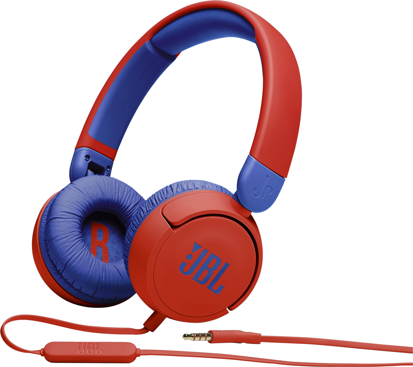 Mãos-livres 3,5 mm JBL JR 310 Kids, Vermelho JBLJR310RED