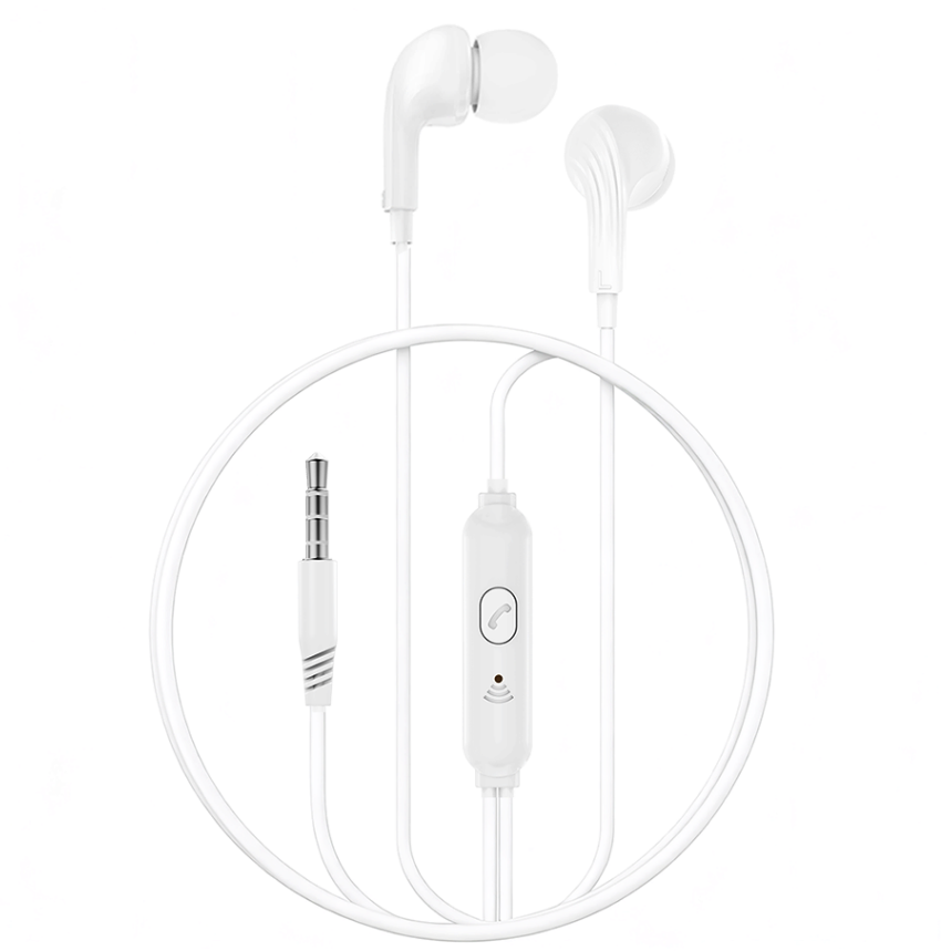 Handsfree 3.5mm XO Design EP86, Branco