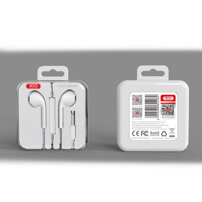Handsfree 3.5mm XO Design EP77, Branco