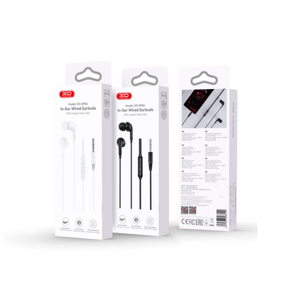 Handsfree 3.5mm XO Design EP86, Branco