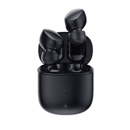 Handsfree Bluetooth 3MK FlowBuds, TWS, Preto