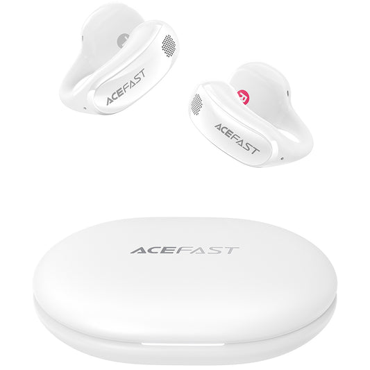 Handsfree Bluetooth Acefast Aceclip Pro, TWS, Branco